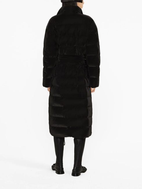 padded single-breasted coat